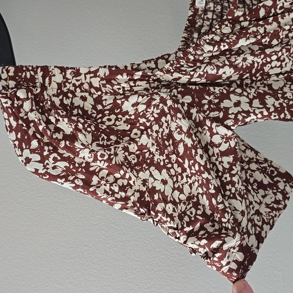 Becool brown floral maxi - Picture 3 of 10